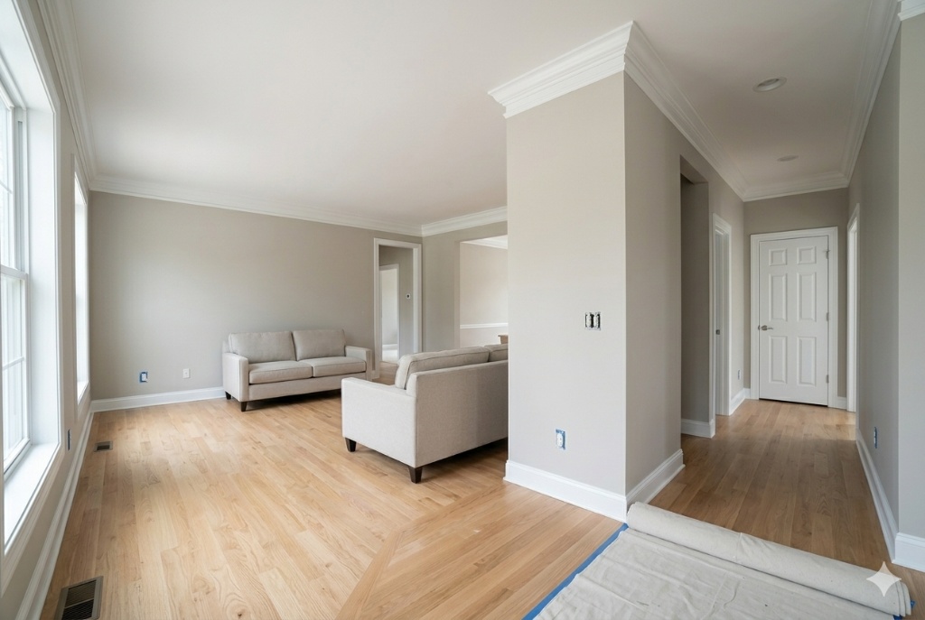 Full Interior Repaint — Atlanta Handyman Service