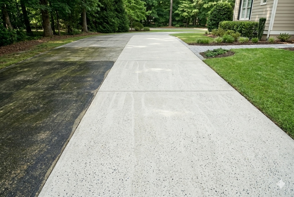 Driveway & Deck Pressure Washing — Atlanta Handyman Service